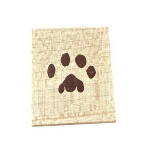 All Night Media 1982 Tiny Cat's Paw 222A Rubber Stamp